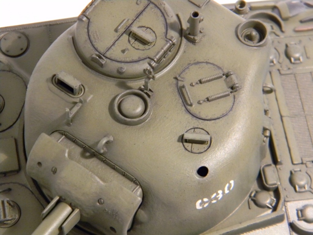 Dragon-USMC-M4A2-Sherman-Late-turret-close-up